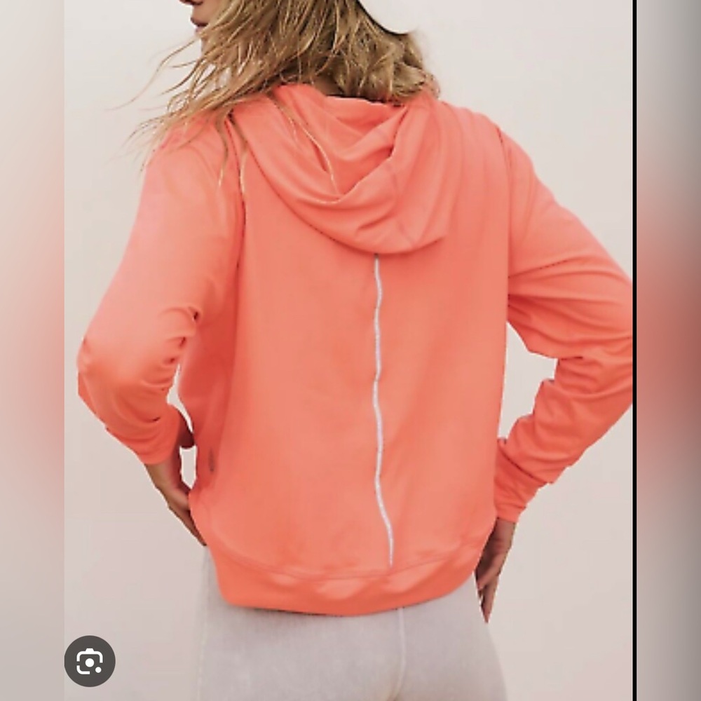 Free People *Set* You’re a Peach Leggings and Pullover in Neon Orange XS